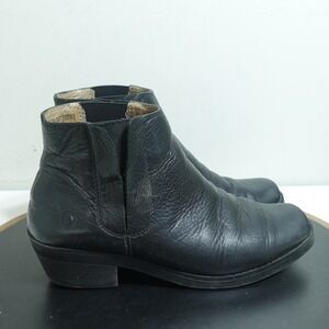 Bogs Gretchen Chelsea Boots Women US 7 Waterproof Black Leather Ankle